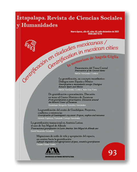 Iztapalapa. Revista de Ciencias Sociales y Humanidades